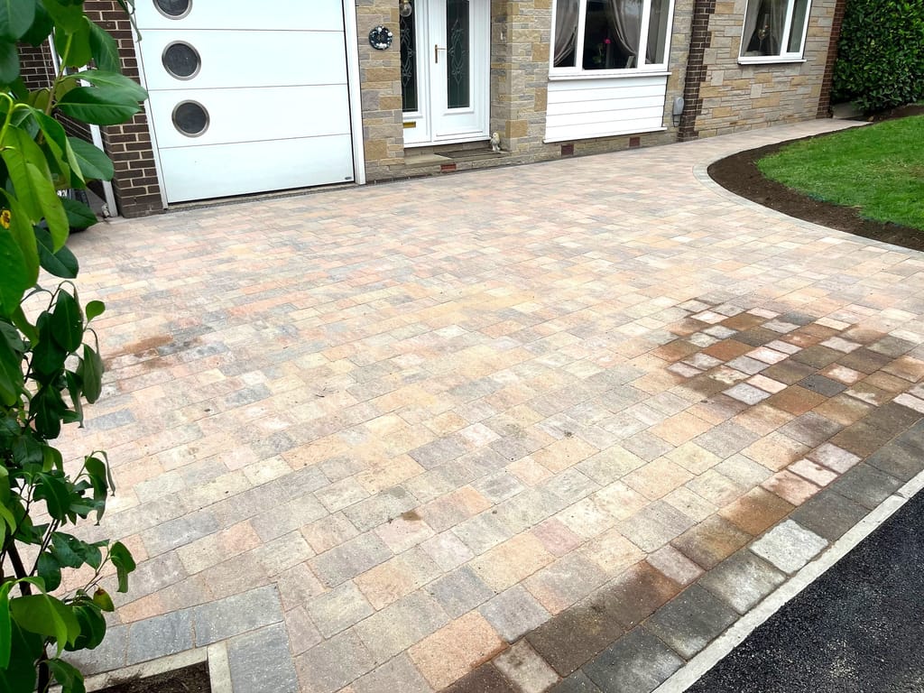 Driveways work completed around Wakefield